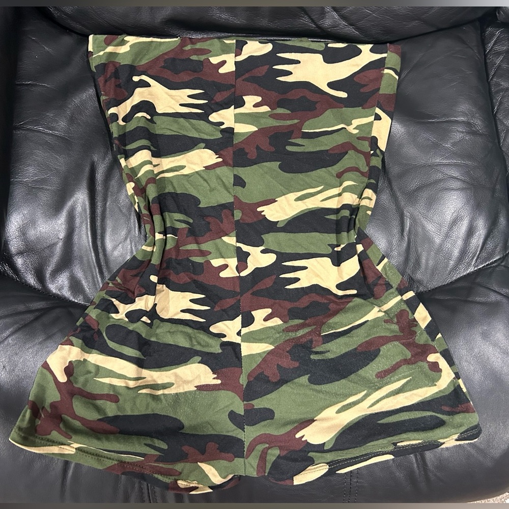 Camo jumper